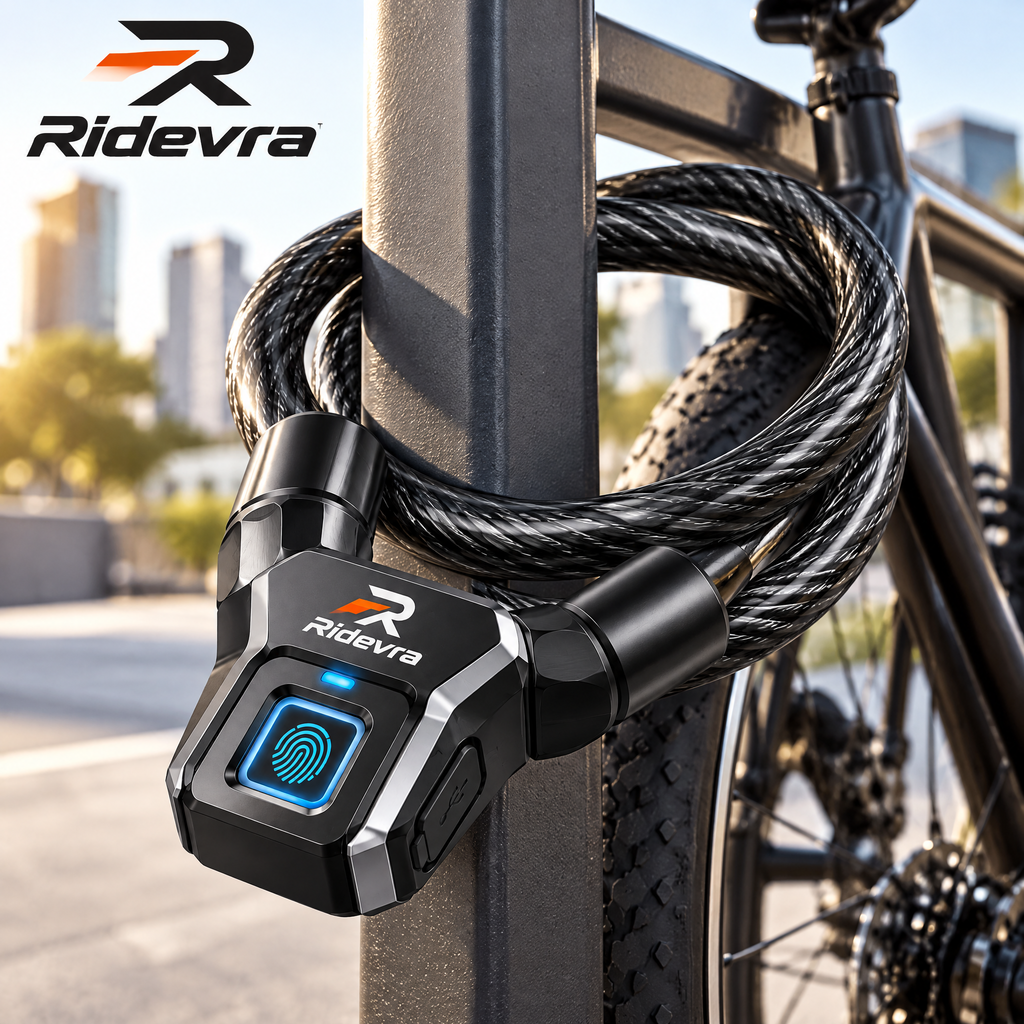 Ridevra™ Fingerprint Smart Bike Lock