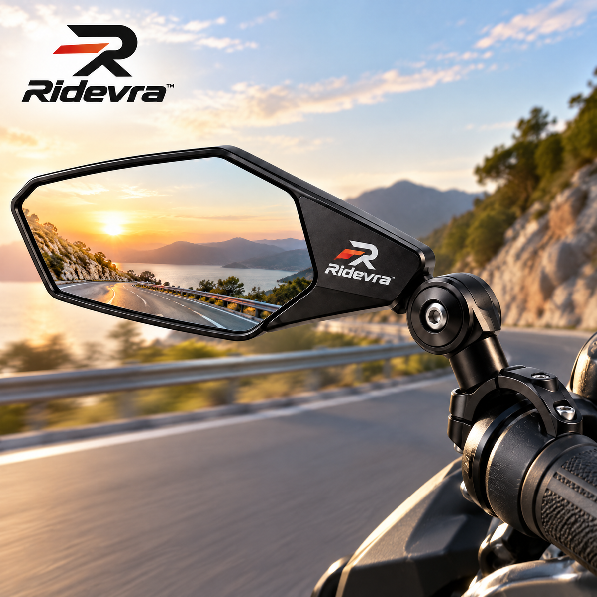 Ridevra™ 360° Adjustable Bike Rearview Mirror