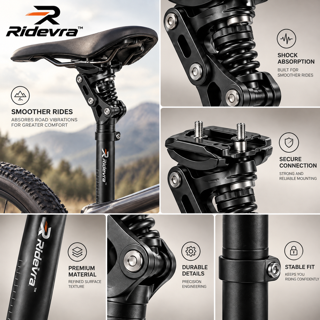 Ridevra™ Adaptive Suspension Seatpost