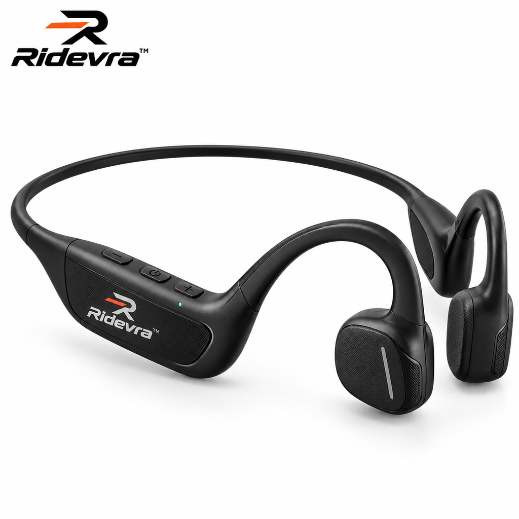 Ridevra™ Open-Ear Bone Conduction Cycling Headphones