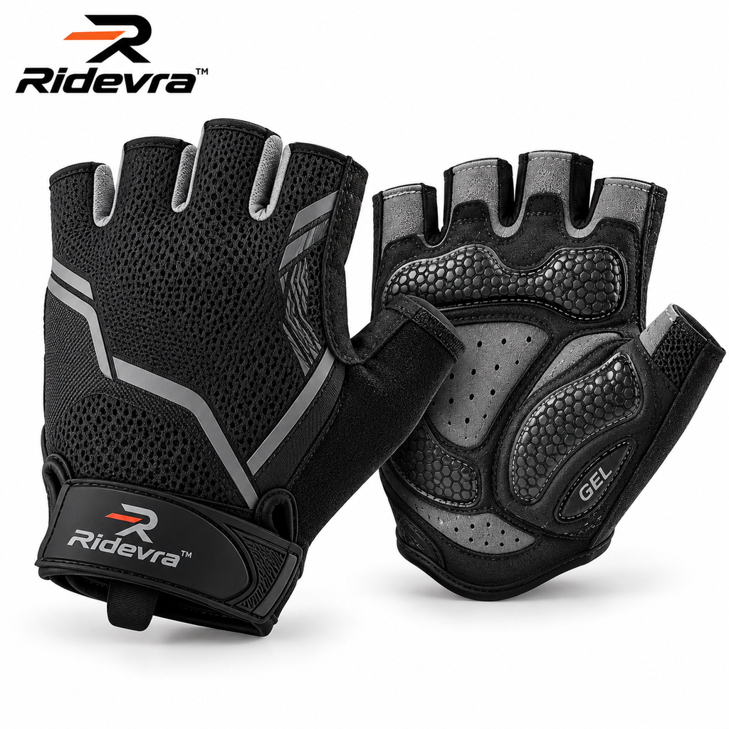 Ridevra™ Gel-Cushioned Cycling Gloves